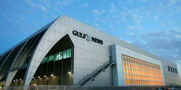 Edificio de la empresa Gulf News en Dubai.