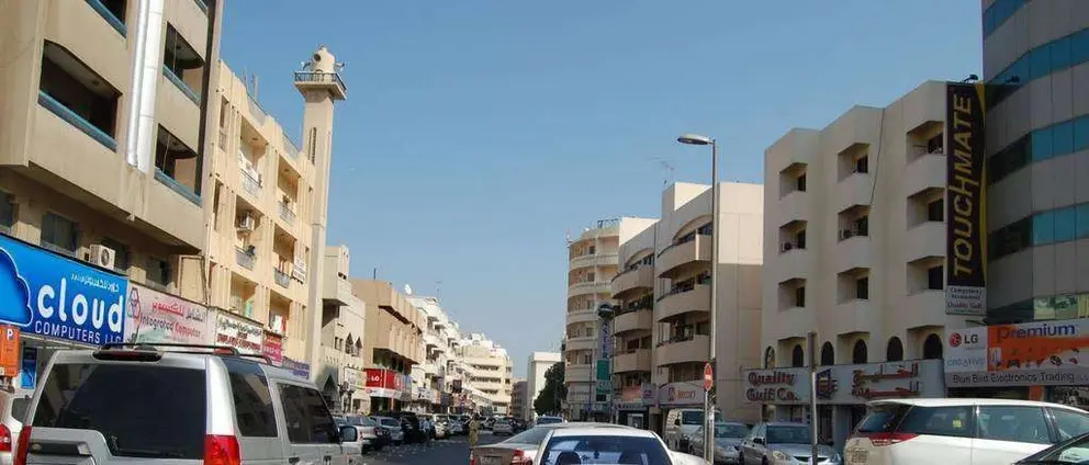 Una imagen de la zona de Al Raffa en Dubai.