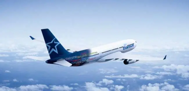 Un avión de Air Transat. (Air Transat, Facebook)