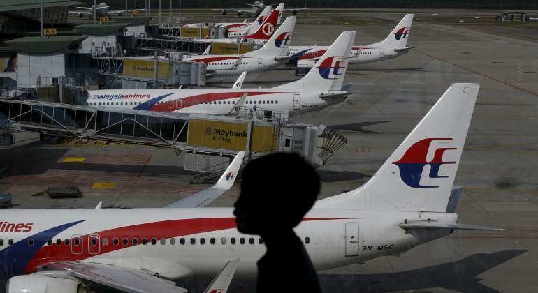 Aviones de Malaysia Airlines.