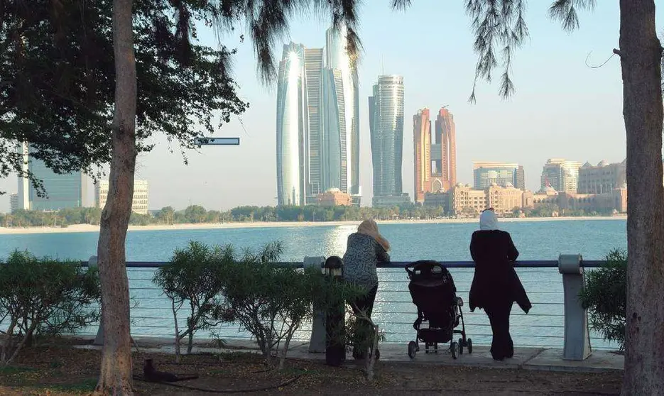 Las Etihad Towers en el paseo marítimo de la Corniche, en Abu Dabi. (MyMMerchan) 