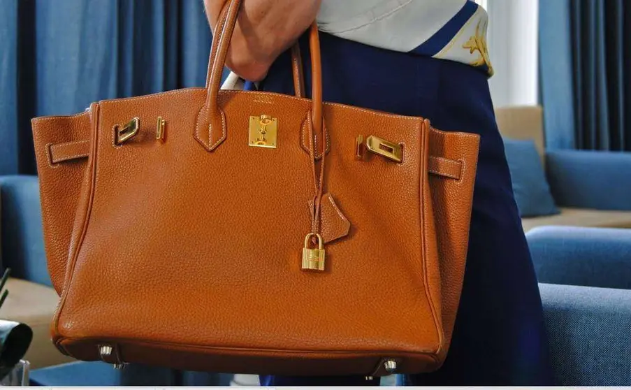 Un bolso Birkin de la firma Hermes.