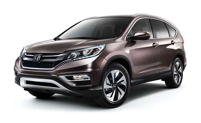 Un modelo de la marca Honda CR-V, el todoterreno más vendido.