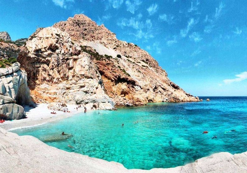 Una idílica imagen de la isla griega de Icaria.