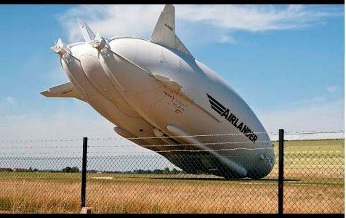 El avión más grande del mundo del mundo sufrió un percance.