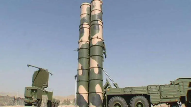 Una imagen de los misiles S-300 desplegados en Irán.