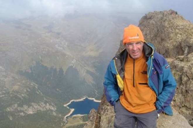 Una imagen del alpinista fallecido en Nepal.