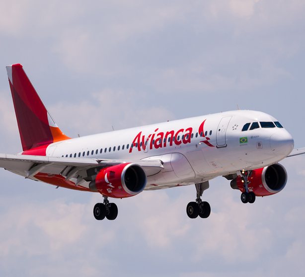 Un avión de Avianca Brasil. (Avianca Brasil, Facebook)