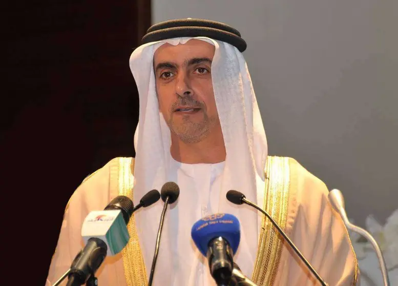 Una imagen del jeque Saif bin Zayed, ministro de Interior de EAU.