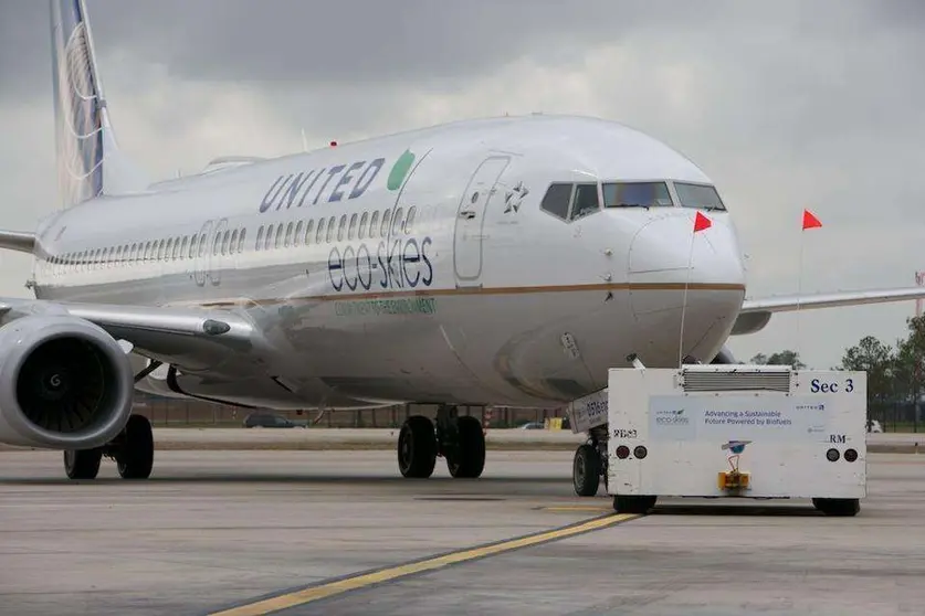 Un avión de la compañía United Airlines. (United Airlines)