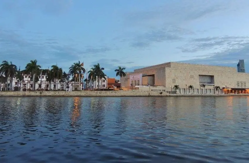 La explanada del Centro de Convenciones ‘Julio César Turbay Ayal’, testigo de la firma del acuerdo de paz, servirá de marco para la foto oficial de la XXV Cumbre Iberoamericana y de Jefes de Estado. (Patricia Mogollón)