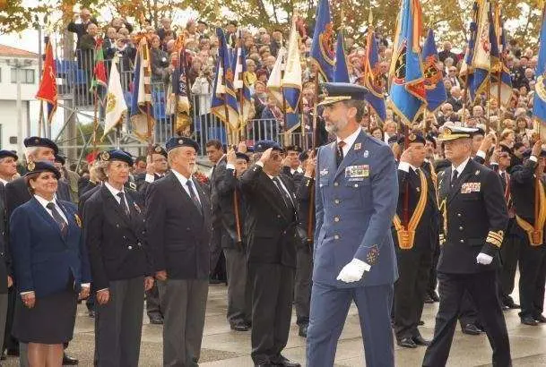 El Rey de España durante un acto.