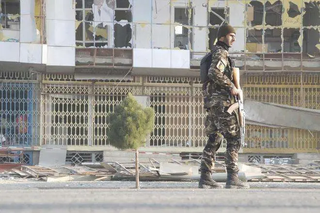 Un soldado de Afganistán.