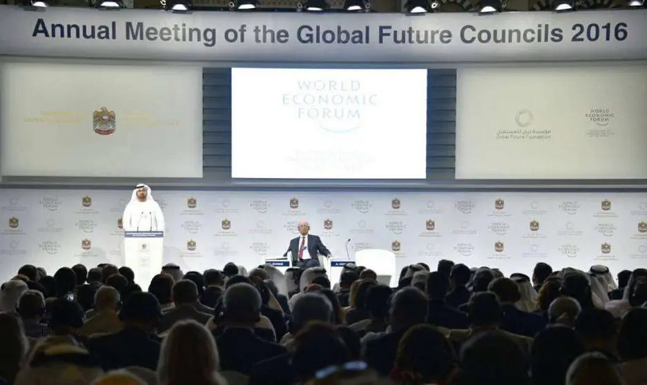 Desarrollo del encuentro anual del Consejo del Futuro Global del Foro Económico Mundial en Dubai. (@DXBMediaOffice)