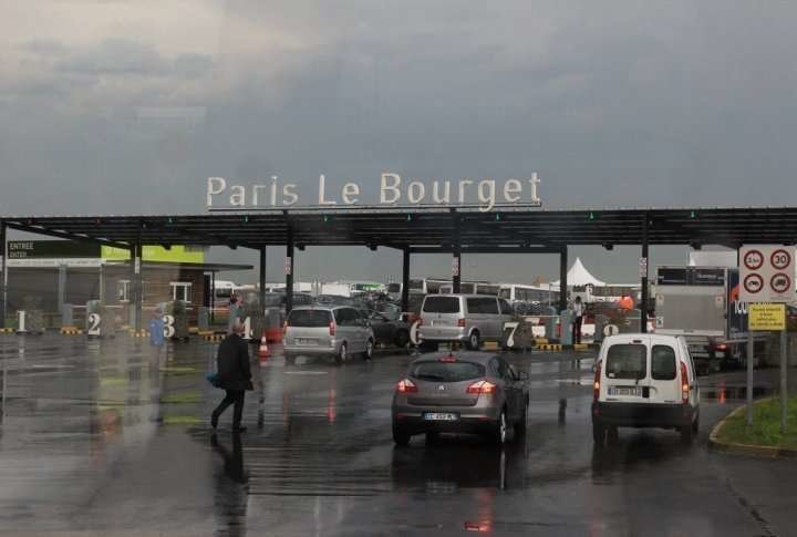 Una imagen del aeropuerto de Bourget.