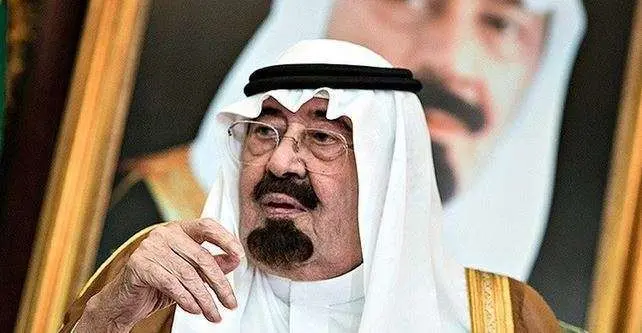El fallecido rey Abdulá de Arabia Saudita.