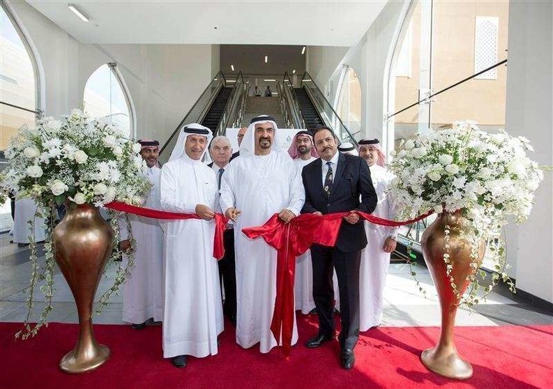 Inauguración del nuevo enlace de metro con Ibn Battuta Mall.