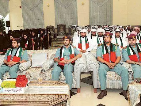 Un momento del acto de concesión de ciudadanía celebrado en Abu Dhabi.