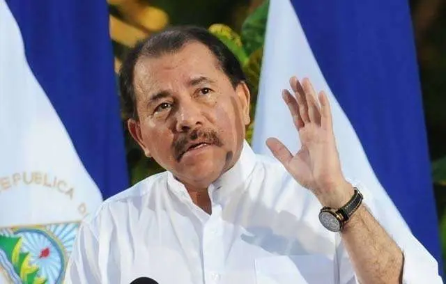 El presidente de Nicaragua, Daniel Ortega.