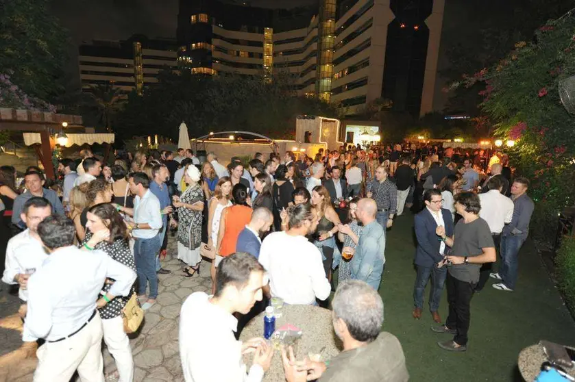 La fiesta de Navidad del Seville's estuvo muy concurrida y ofreció un gran ambiente. (Cedida)