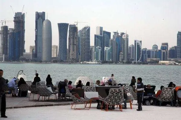 Una imagen de Doha, capital de Qatar.