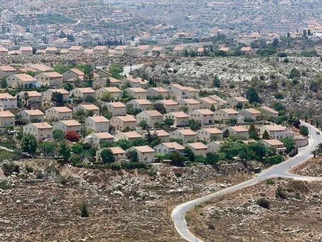 Asentamiento judío en territorio de Palestina. (palestina.org)