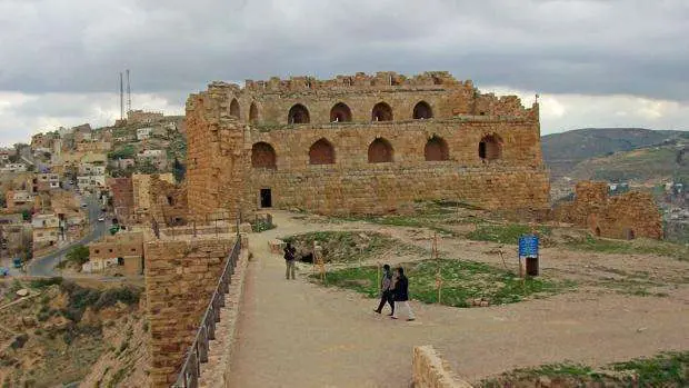 El castillo jordano donde ha tenido lugar el suceso.