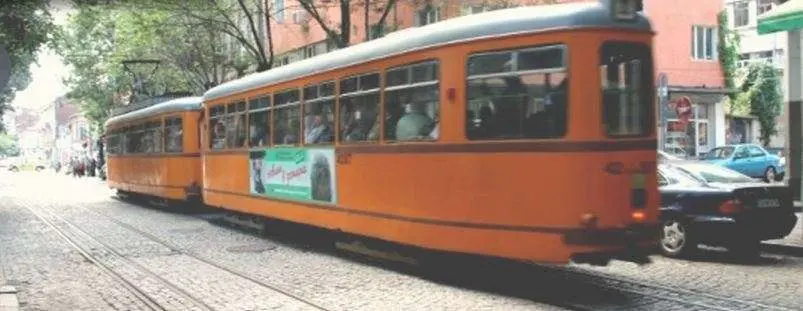 Tranvia en Sofia, capital de Bulgaría. (R. Pérez)