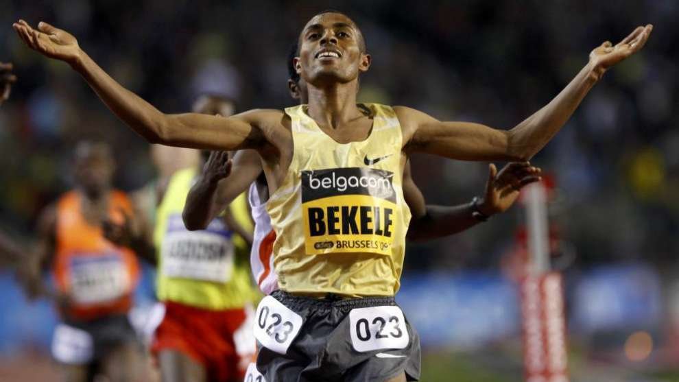 El etíope Kenisa Bekele es favorito en el maratón de Dubai.