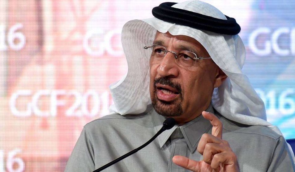 El ministro de Petróleo de Arabia Saudita, Jalid Al-Falih.