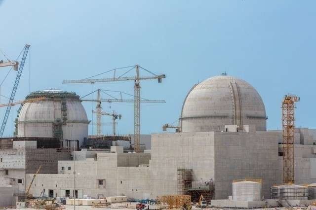 La planta de Energía Nuclear de Barakah en la Región Occidental de EAU.