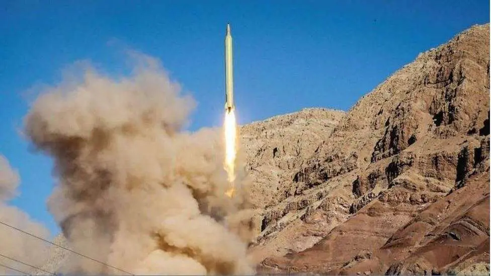 Irán lanzó un misil balístico de medio alcance esta semana.