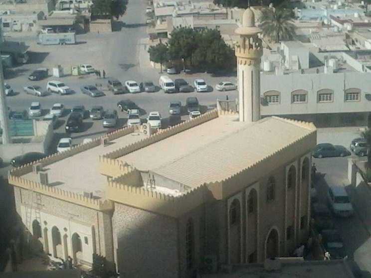 Una mezquita del emirato de Ras Al Khaimah.