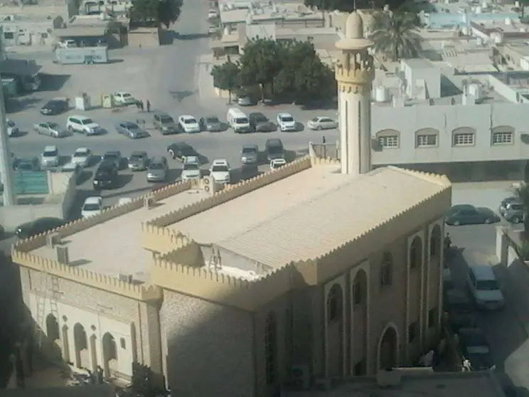 Una mezquita del emirato de Ras Al Khaimah.