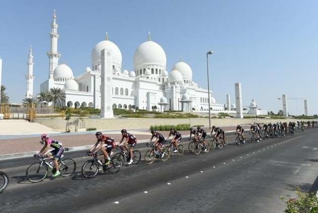 Una imagen del Abu Dhabi Tour de 2015.