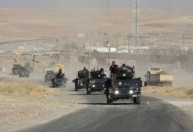 El ejército de Irak avanza en Mosul.
