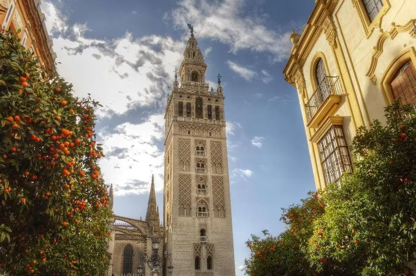 Una imagen de La Giralda de Sevilla.