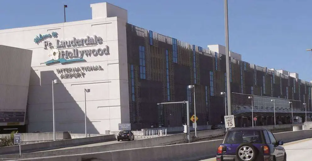 Una imagen del aeropuerto de Fort Lauderdale en Florida.