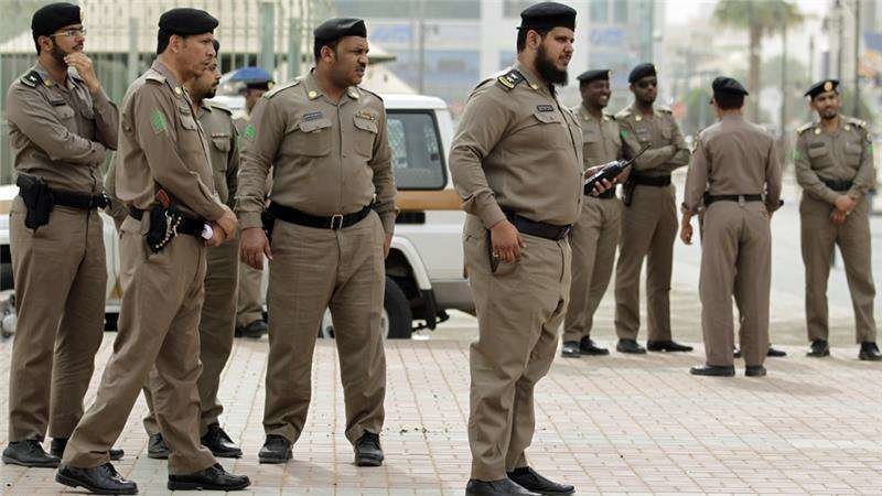 Miembros de la Policía saudí. (Fuente externa)