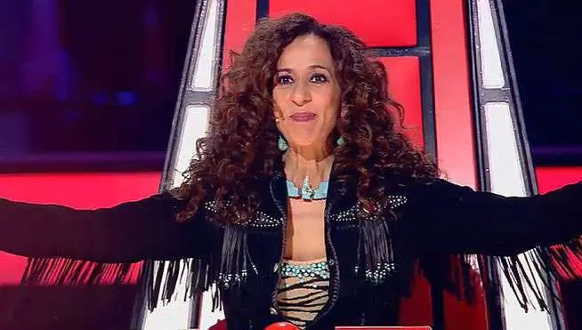 Rosario Flores, durante una aparición televisiva. (EL CORREO)