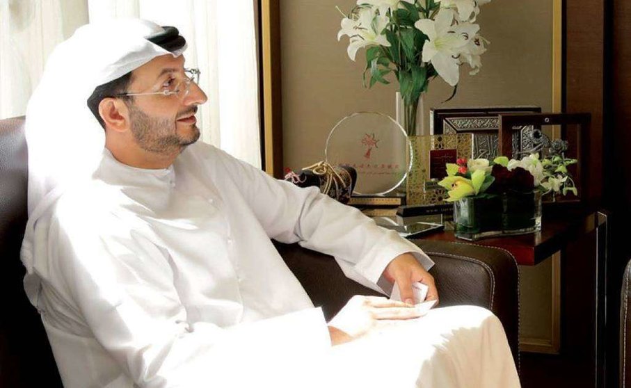 Abdullah Al Saleh, secretario de Estado de Comercio Internacional e Industria de Emiratos Árabes, durante la entrevista. (MyMMerchan)