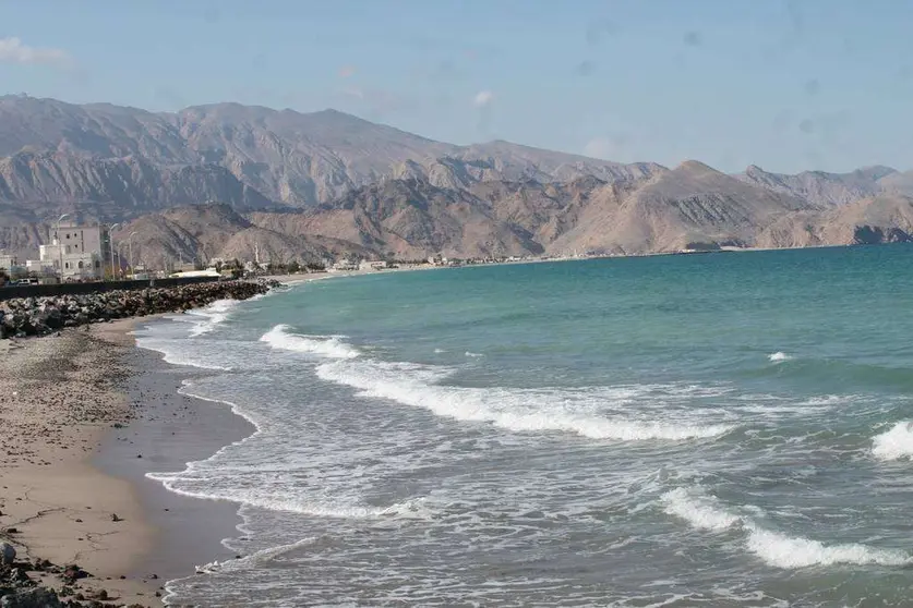 Una imagen de la ciudad de Dibba en el emirato de Fujairah (EL CORREO).