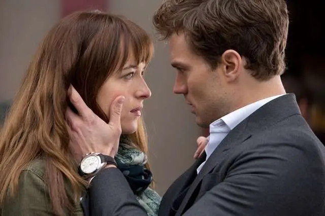 Una escena de la película '50 sombras de Grey'.