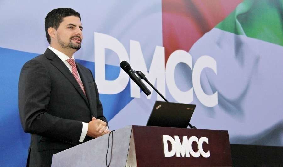 Eduardo Fonseca, embajador de Panamá en Emiratos Árabes, durante su intervención en un acto en Dubai. (EL CORREO)