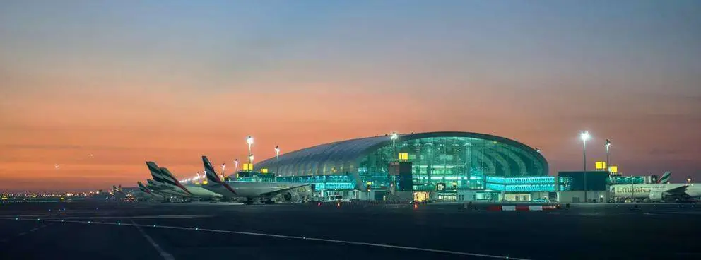 Una imagen del Aeropuerto Internacional de Dubai.