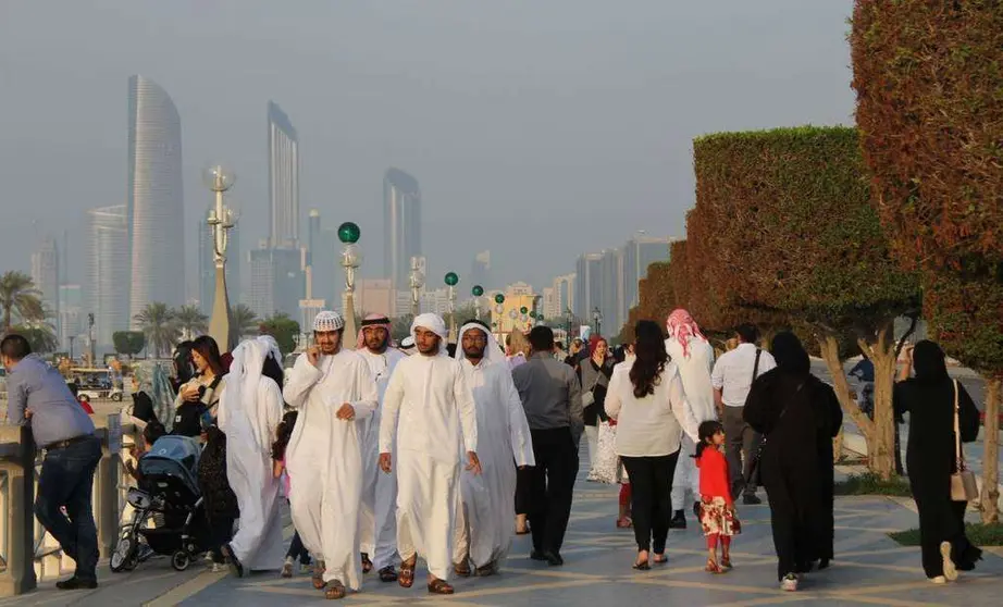 Una imagen de la Corniche de Abu Dhabi. (EL CORREO)