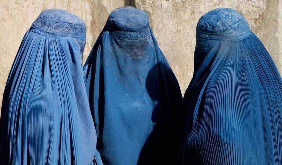 Mujeres con burka.