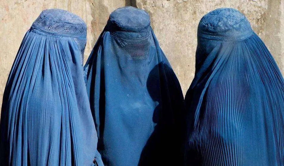 Mujeres con burka.