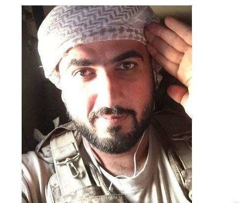 Una imagen del soldado emiratí fallecido en Yemen.