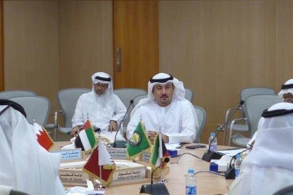 Humaid Bin Butti Al Muhairi, responsable de Protección del Consumidor en Emiratos, durante la reunión del CCG en Riad.